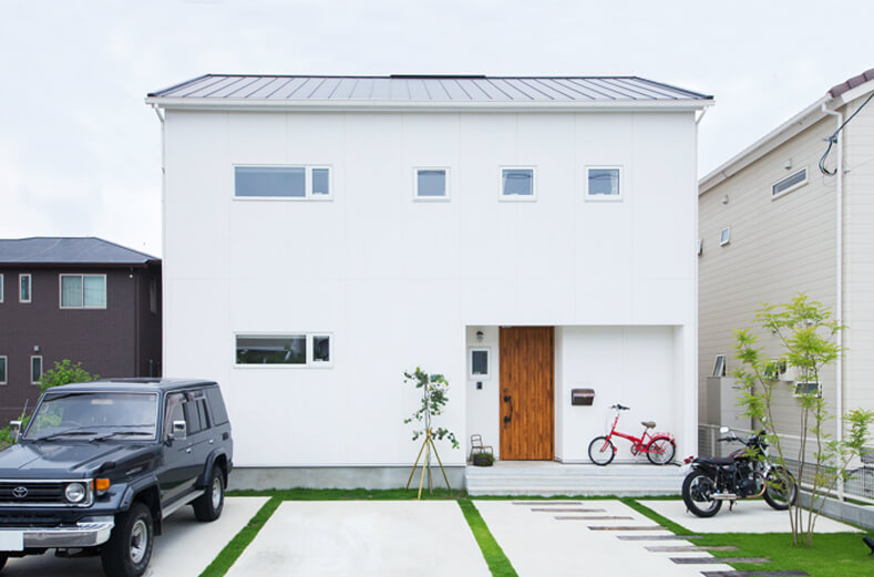 おしゃれに暮らす白い家 熊本で注文住宅を建てるならコムハウス