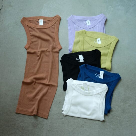 【Ohh!】コットンシルクリブタンクトップ   ¥7,150